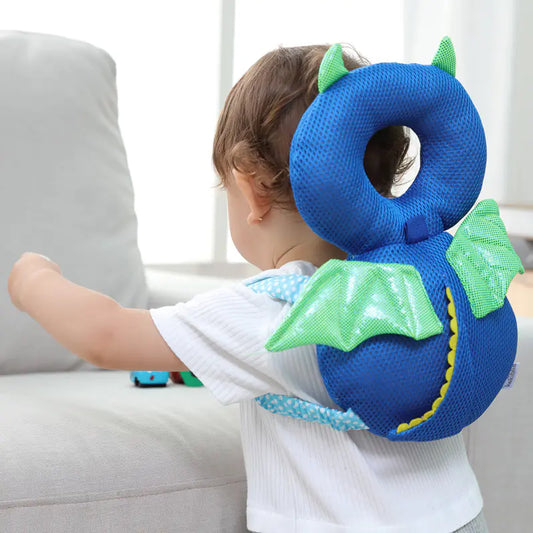 Baby Head Protection Pillow with Cute Wing Design